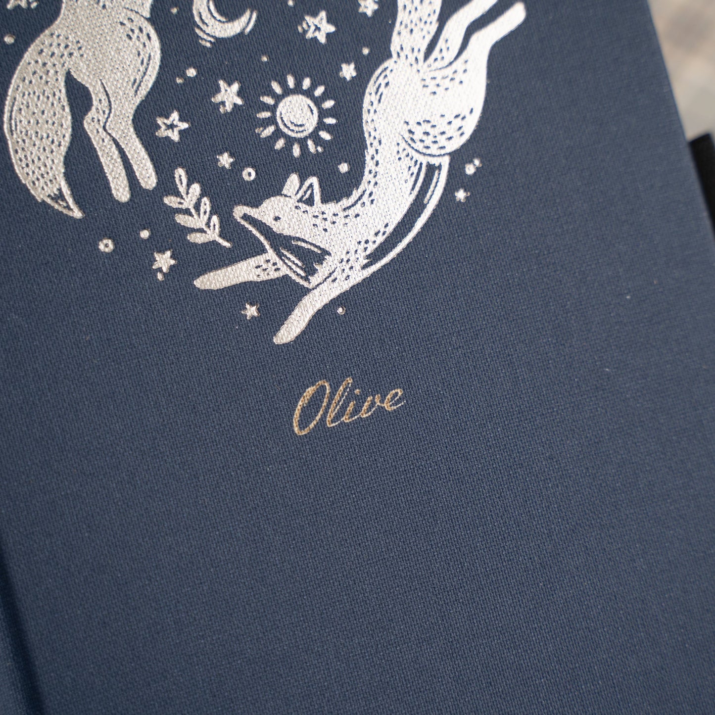 Forest Foxes Dot Grid Notebook