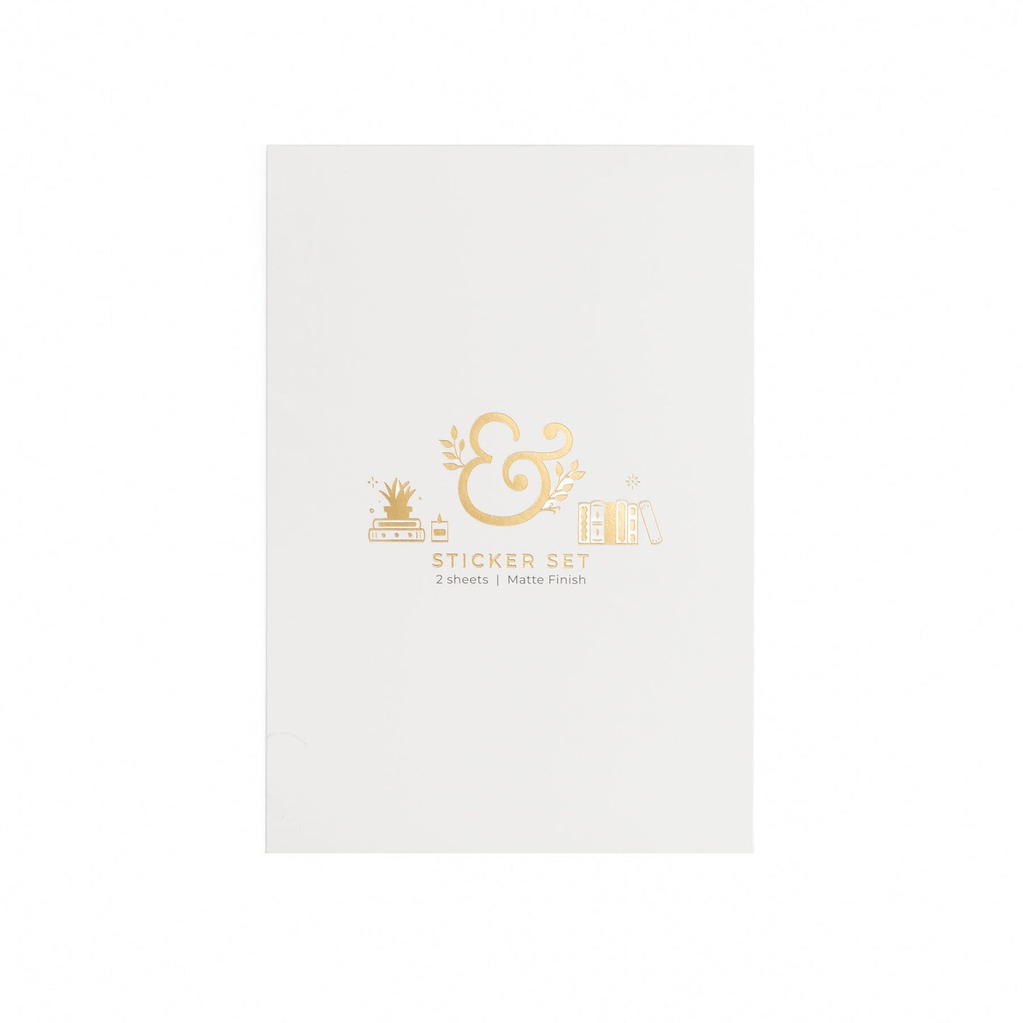 Bookshelf Sticker Set