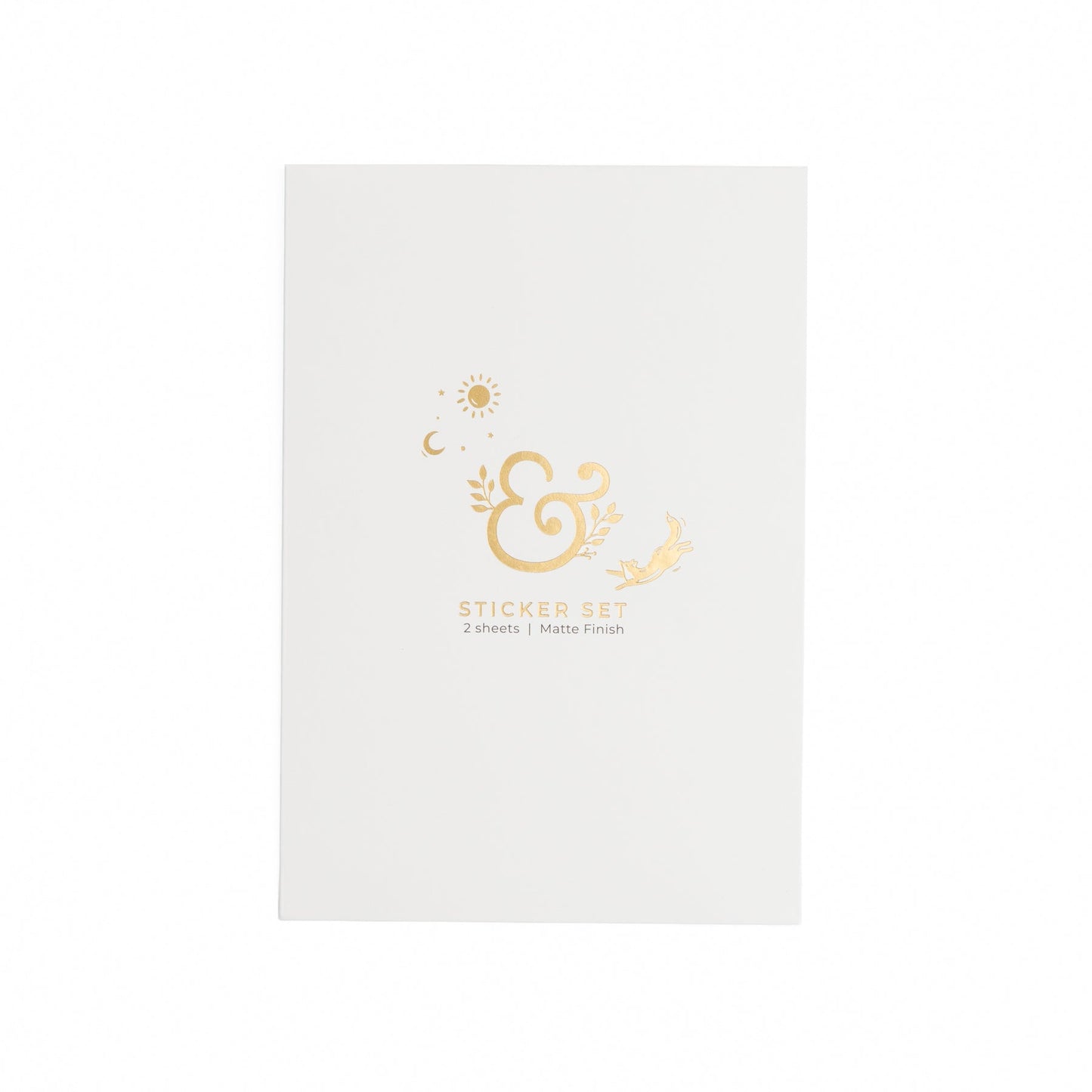 Forest Foxes Sticker Set