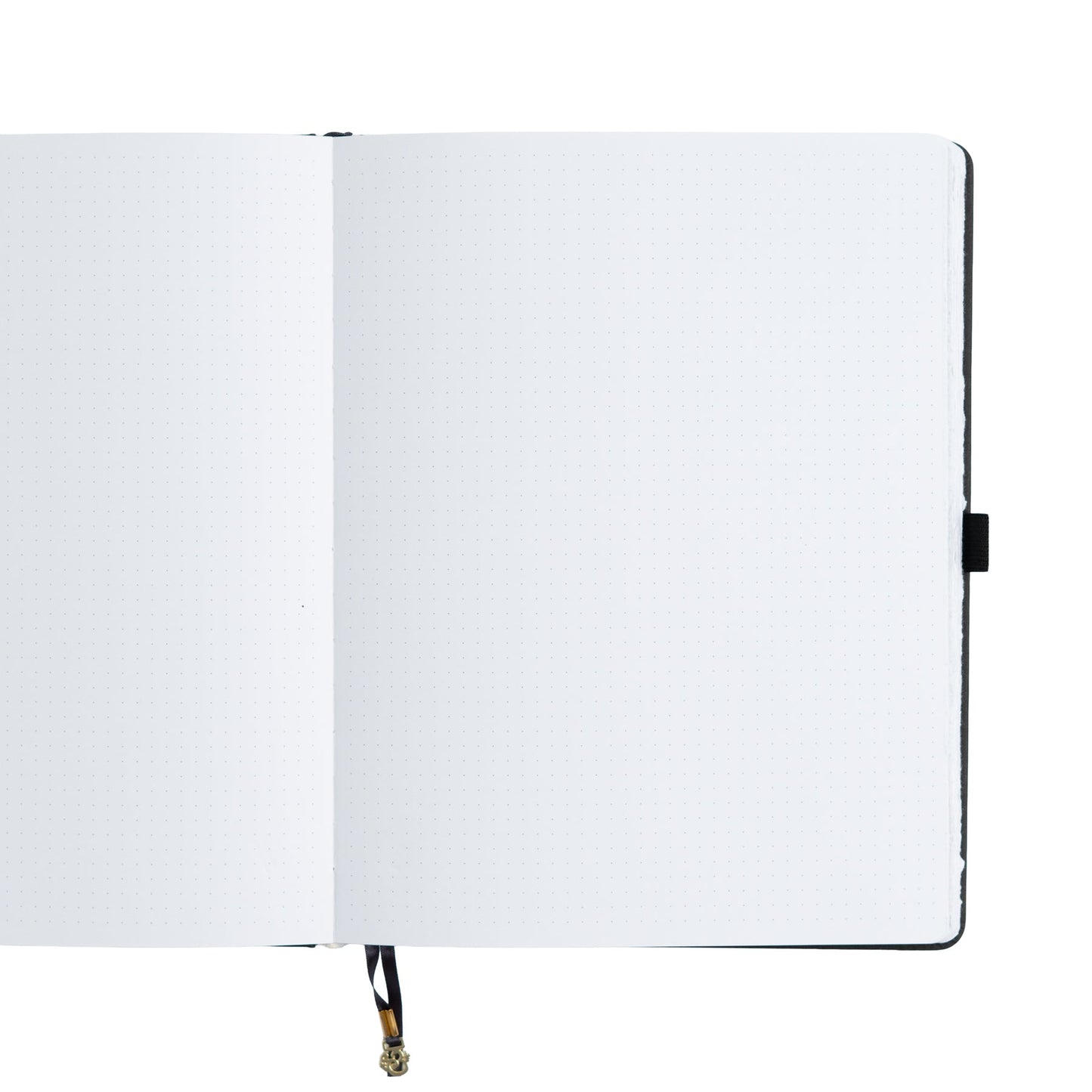 LS Coiled Key Dot Grid Notebook – Deckled Pages