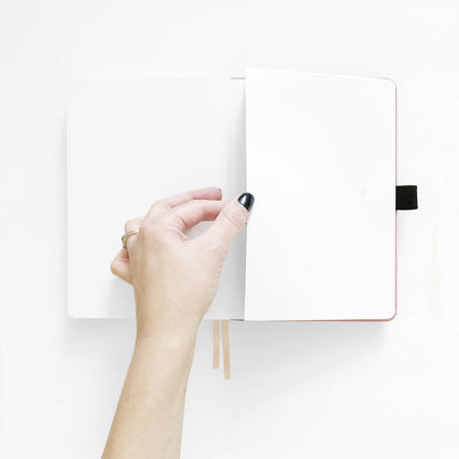 Lunar Veil Dot Grid Notebook