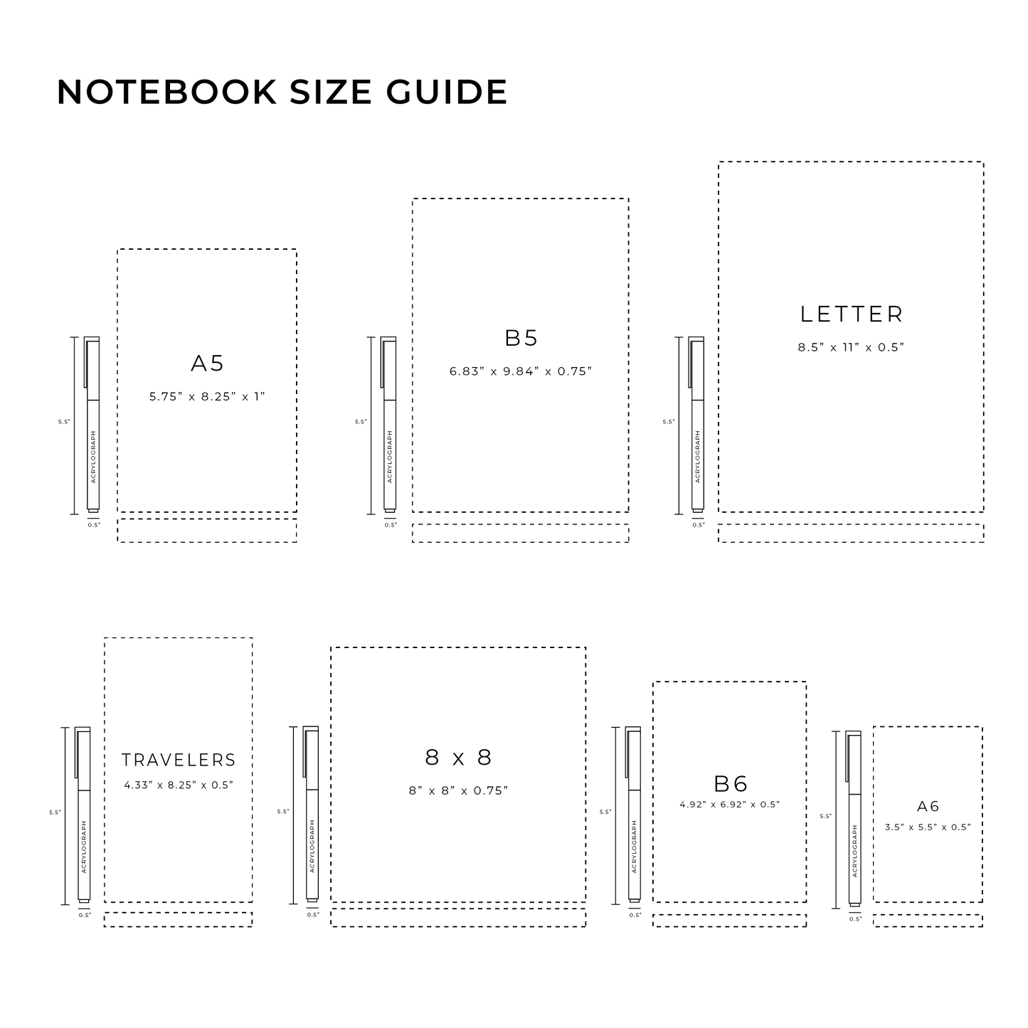Field Mouse Dot Grid Notebook