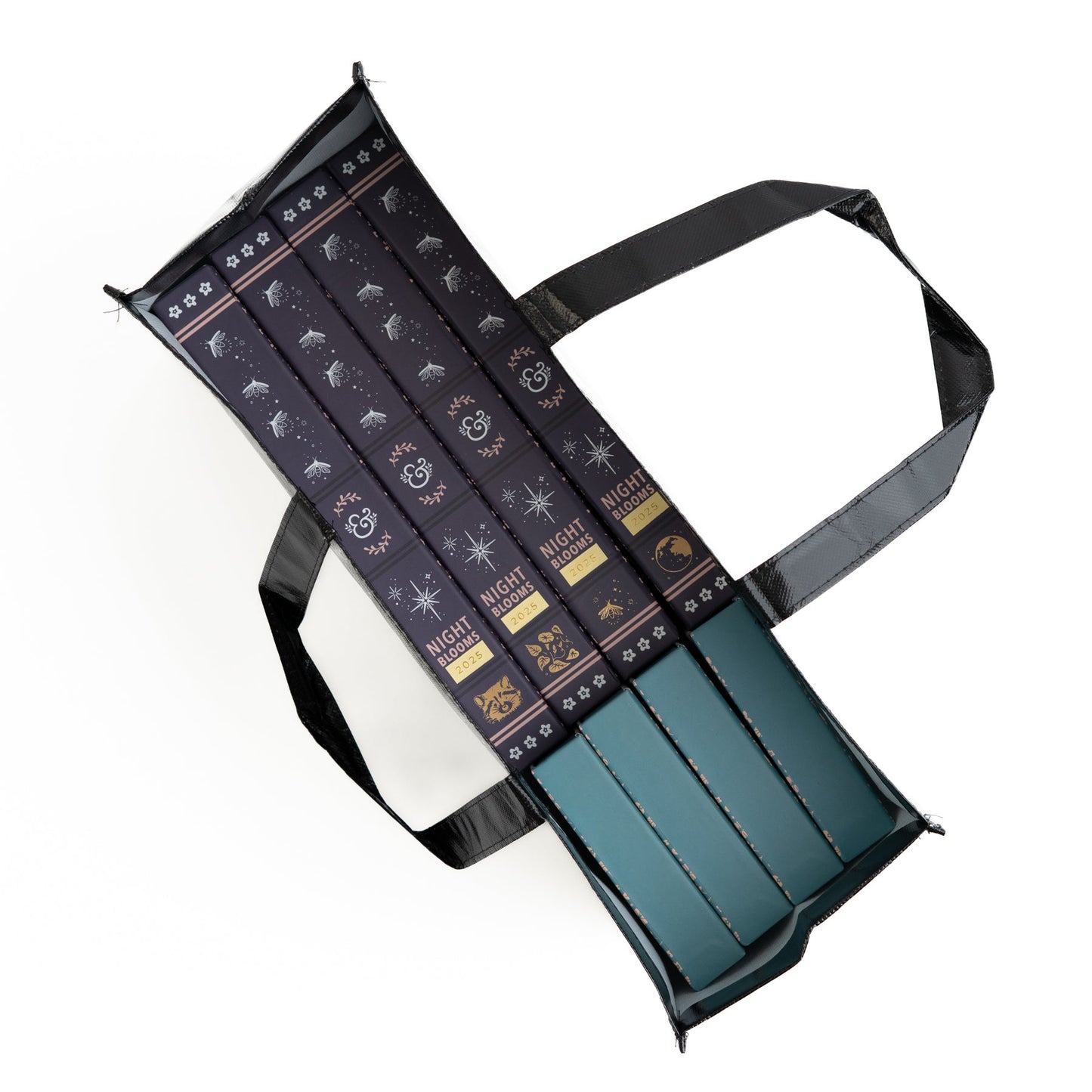 Night Blooms Reusable Shopping Bag