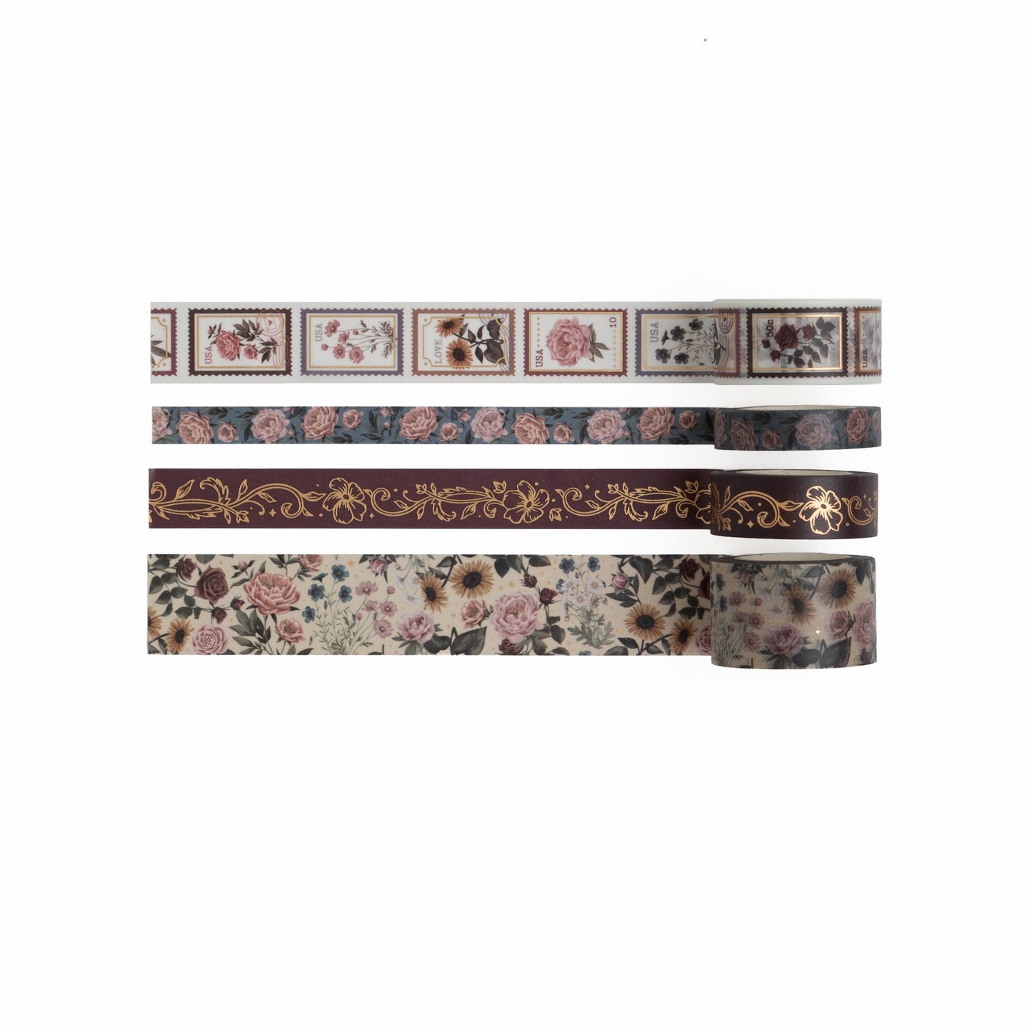 Antique Floral Washi Tape