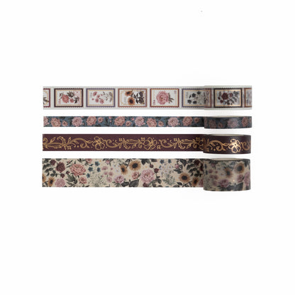 Antique Floral Washi Tape