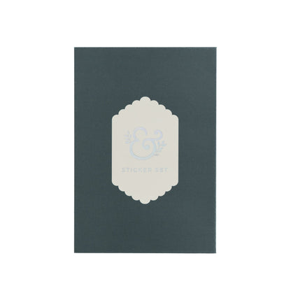 Ink & Type Word Sticker Set