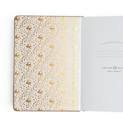 B5 Undated Planner: Songbird