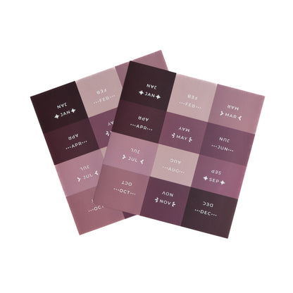 Vinyl Planner Tabs - Songbird