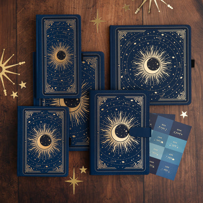 A5 Undated Planner: Majestic Skies