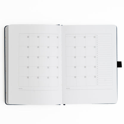 A5 Undated Planner: Majestic Skies