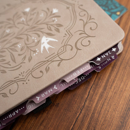 Vinyl Planner Tabs - Songbird