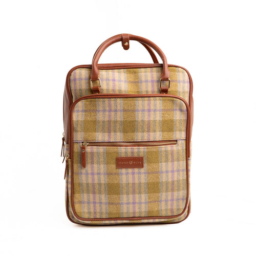 Forest Findings Plaid Backpack