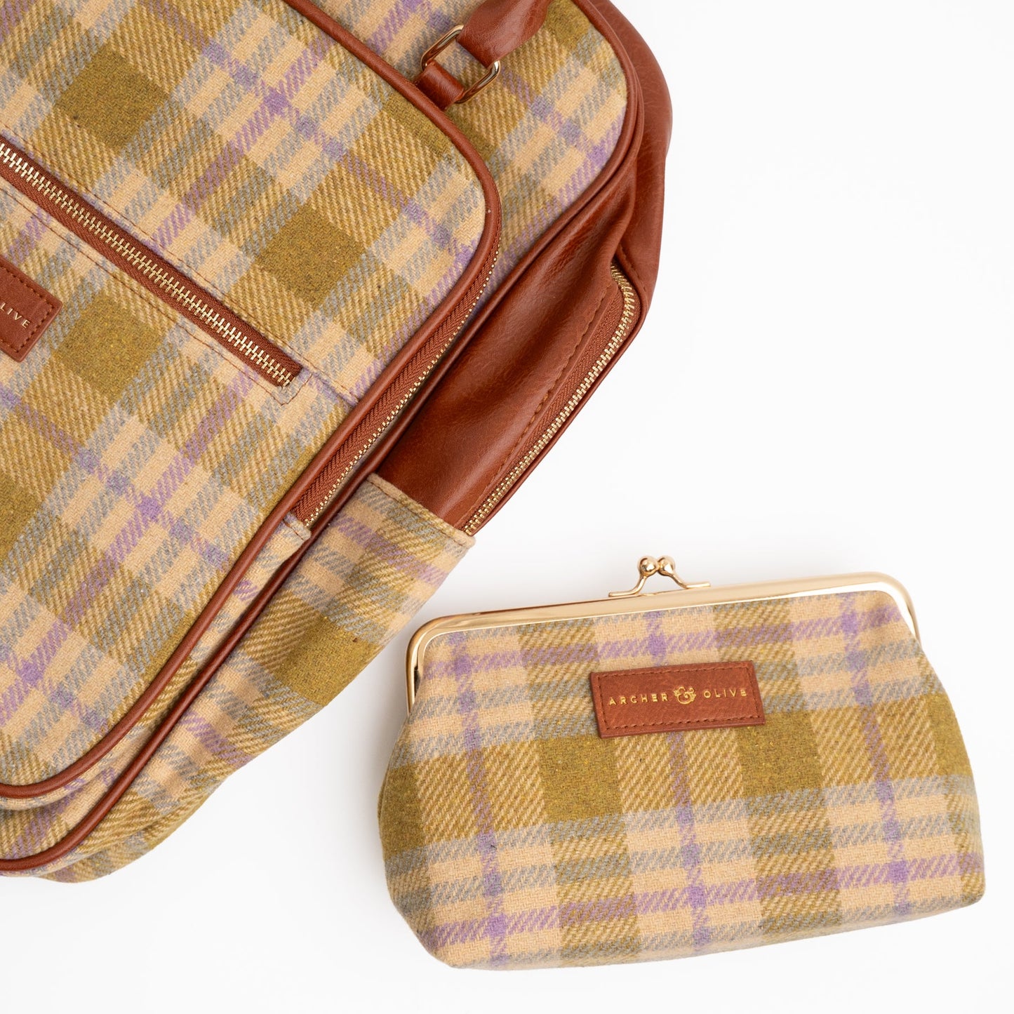 Forest Findings Plaid Backpack