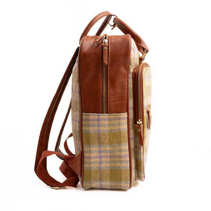 Forest Findings Plaid Backpack