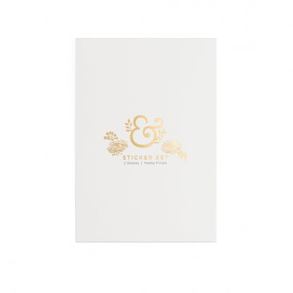 Chrysanthemum Sticker Set