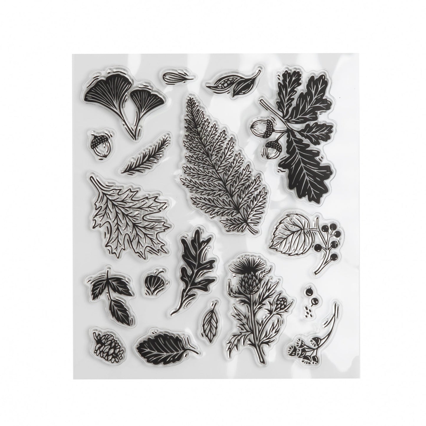 Forest Foliage Acrylic Stamps