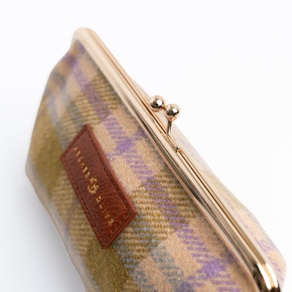 Forest Findings Plaid Kiss-Lock Pouch