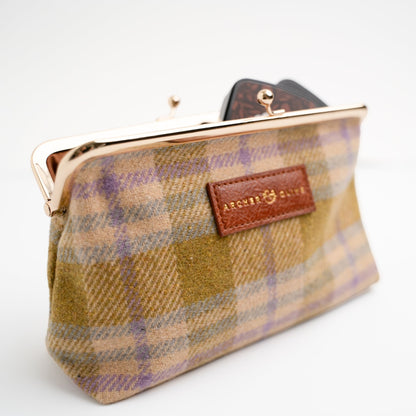 Forest Findings Plaid Kiss-Lock Pouch