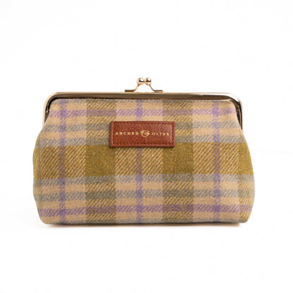 Forest Findings Plaid Kiss-Lock Pouch