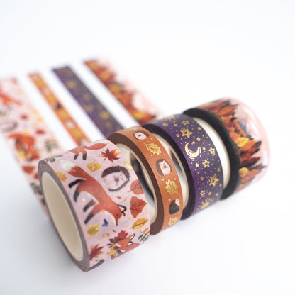 Forest Foxes Washi Tape Set