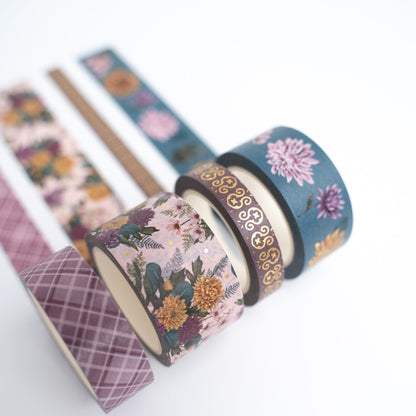Chrysanthemum Washi Tape Set