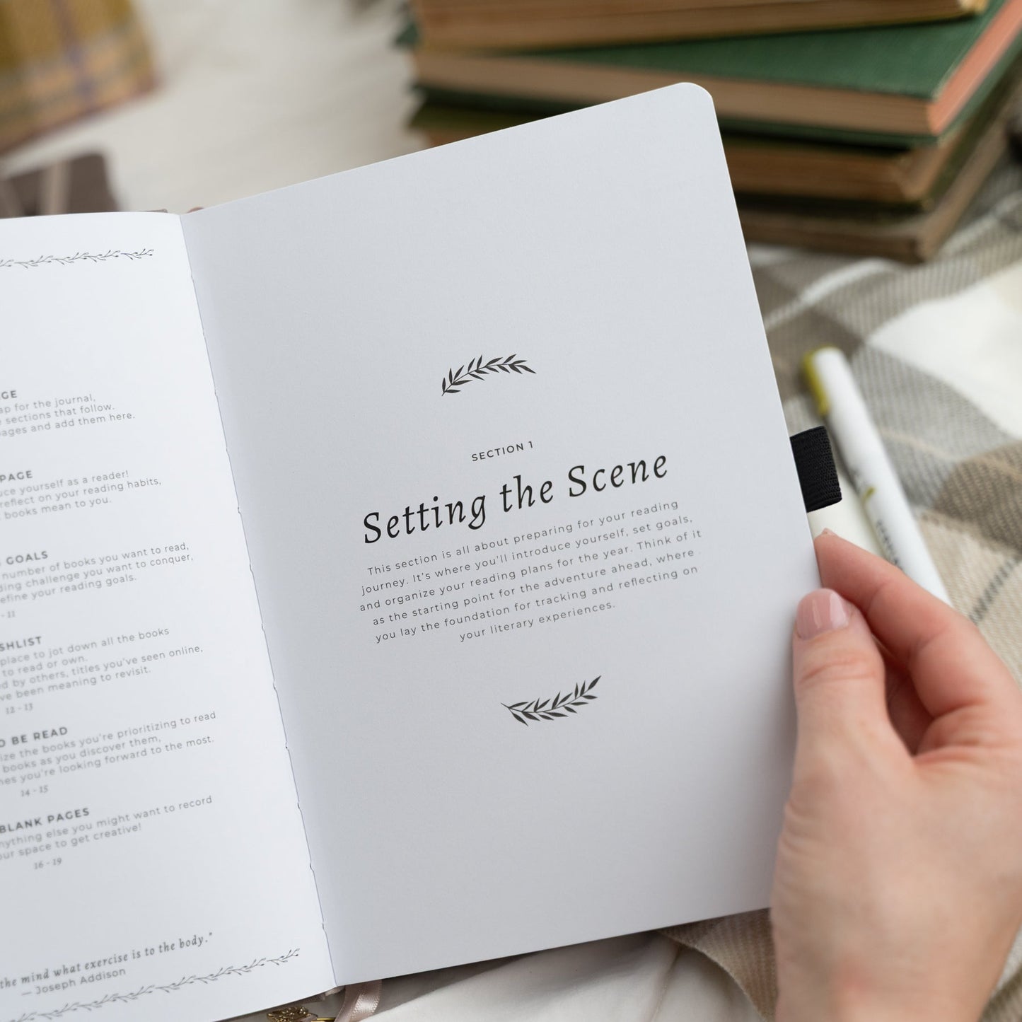 Bookshelf Reading Journal