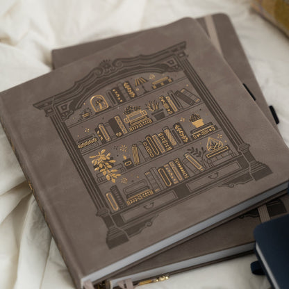 Bookshelf Dot Grid Notebook