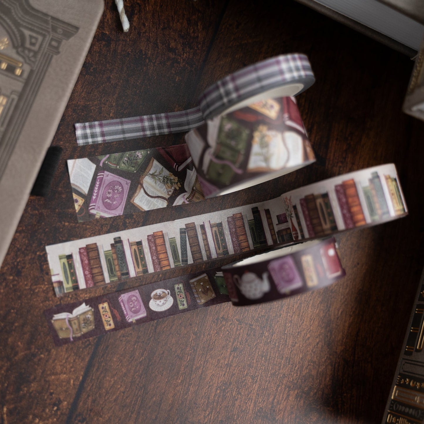 Bookshelf Washi Tape Set