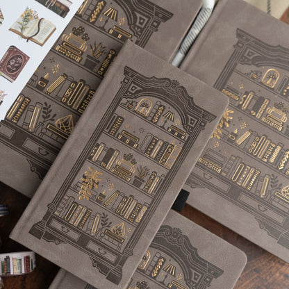 Bookshelf Dot Grid Notebook