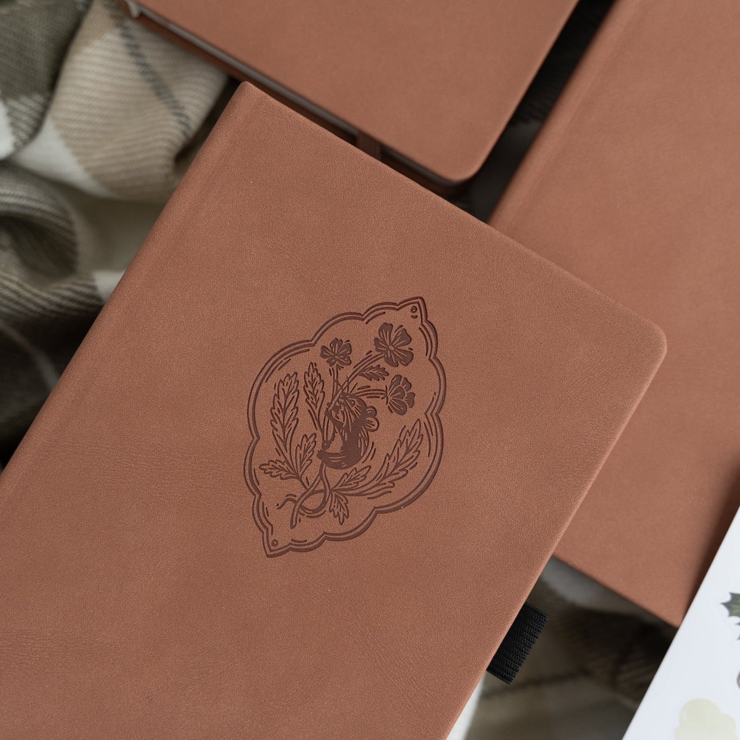 Field Mouse Dot Grid Notebook