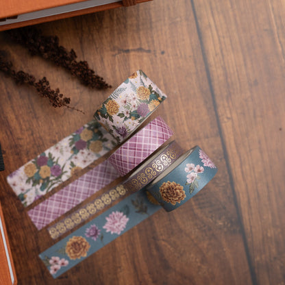 Chrysanthemum Washi Tape Set