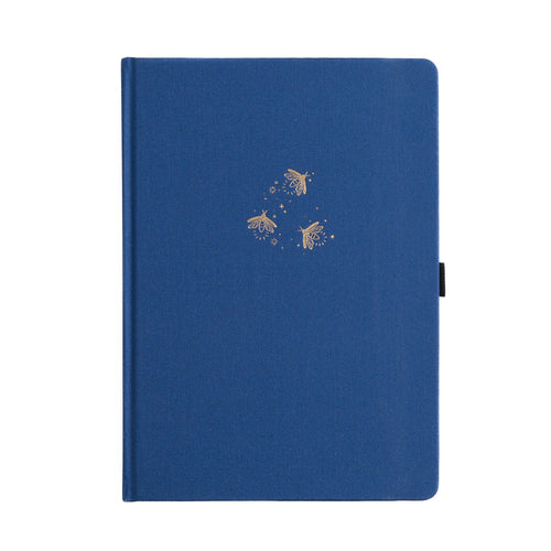 B5 Firefly Night: Dot Grid Notebook