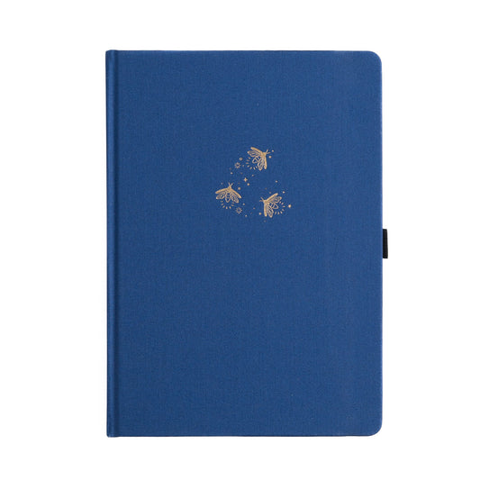 B5 Firefly Night: Dot Grid Notebook