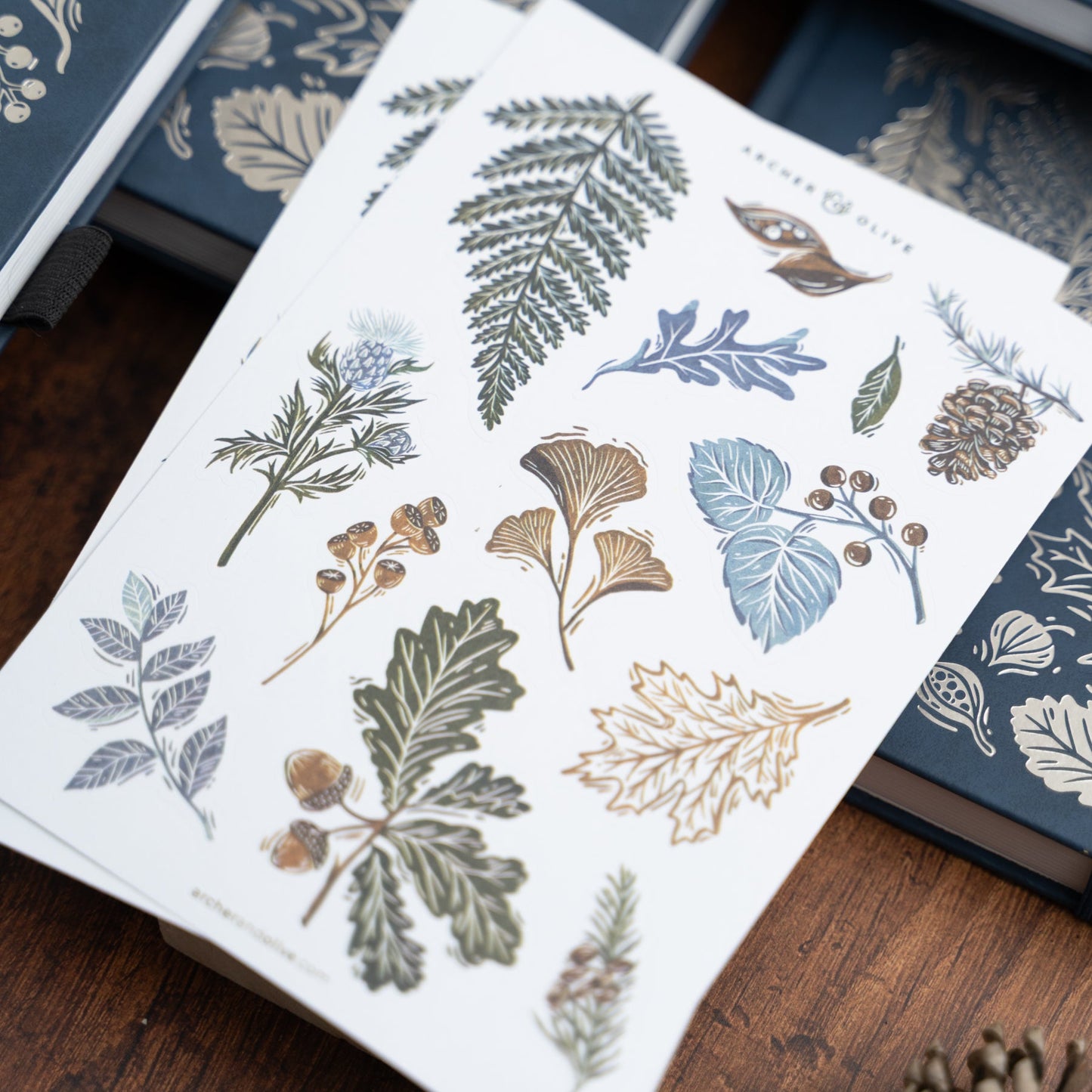 Forest Impressions Sticker Set