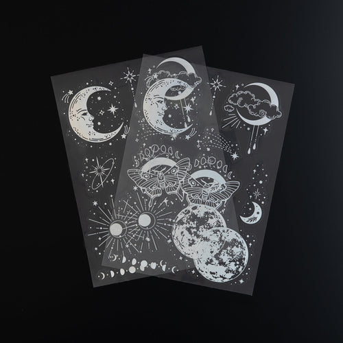 Lunar Veil Sticker Set