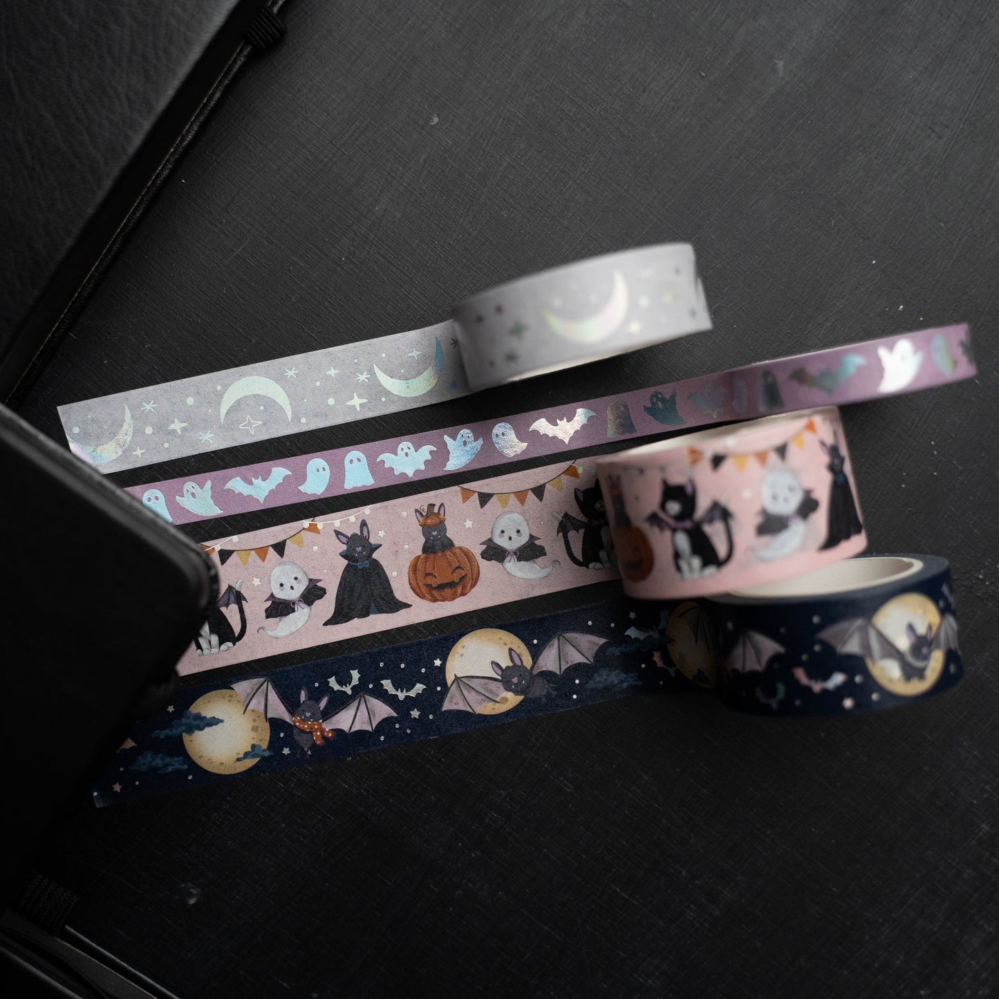 Cute Bat Washi Tape Set