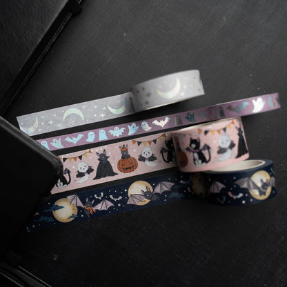 Cute Bat Washi Tape Set