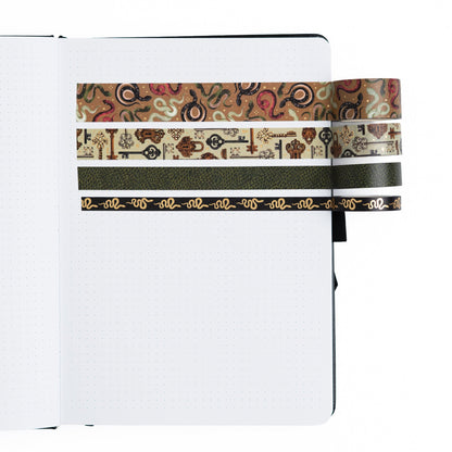 Coiled Key Washi Tape Set