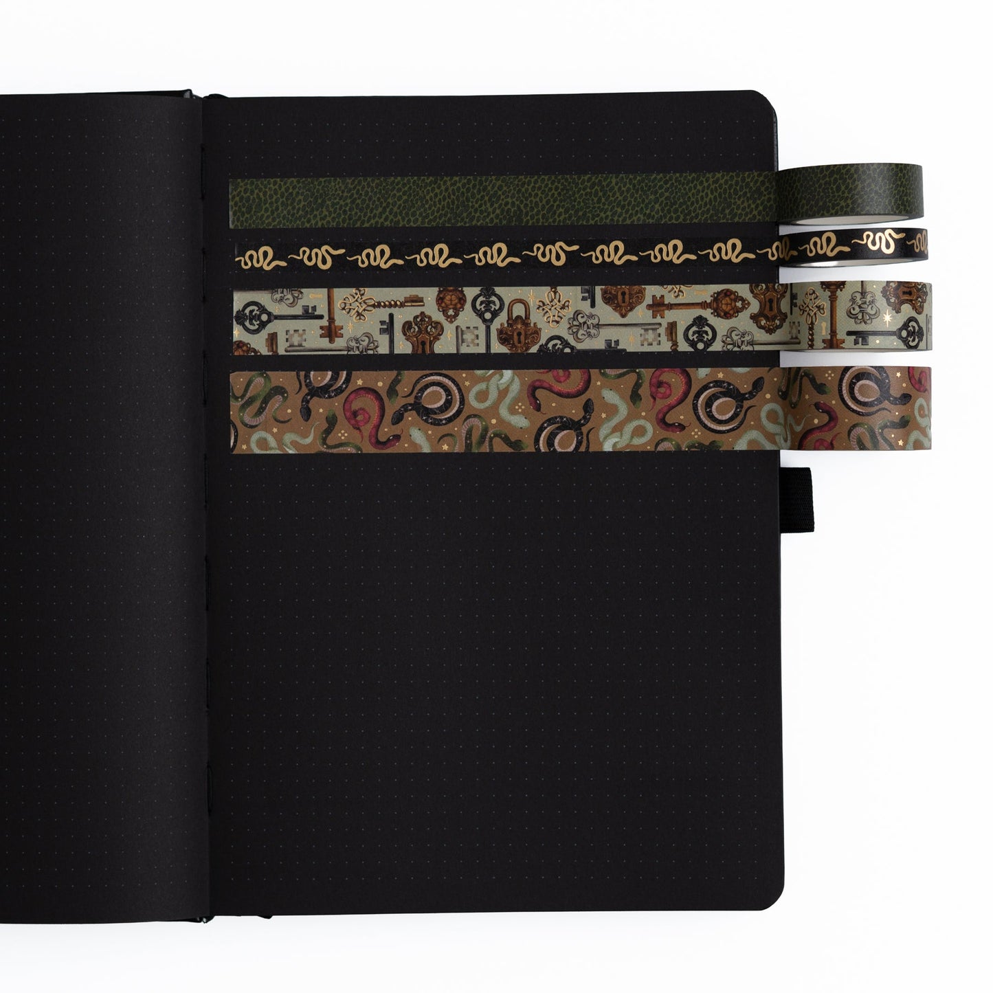 Coiled Key Washi Tape Set