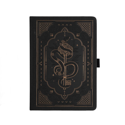 Coiled Key Dot Grid Notebook – Deckled Pages