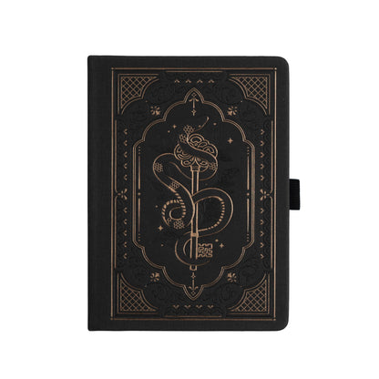 Coiled Key Dot Grid Notebook - Archer and Olive