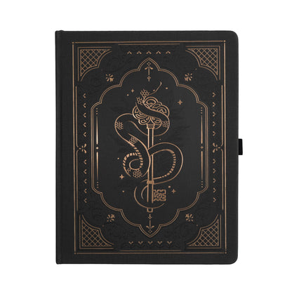 Coiled Key Dot Grid Notebook – Deckled Pages