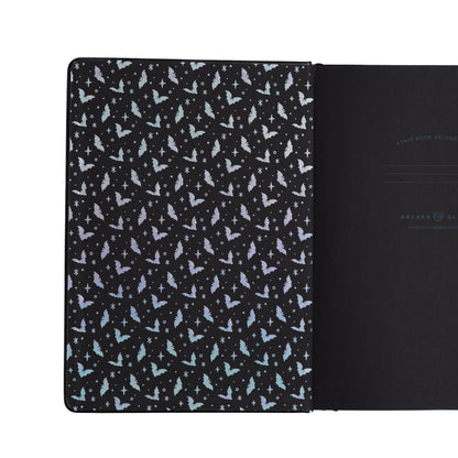 Cute Bat Dot Grid Notebook