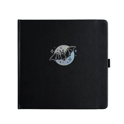 Cute Bat Dot Grid Notebook - Archer and Olive