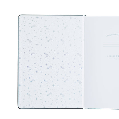 Lunar Veil Dot Grid Notebook