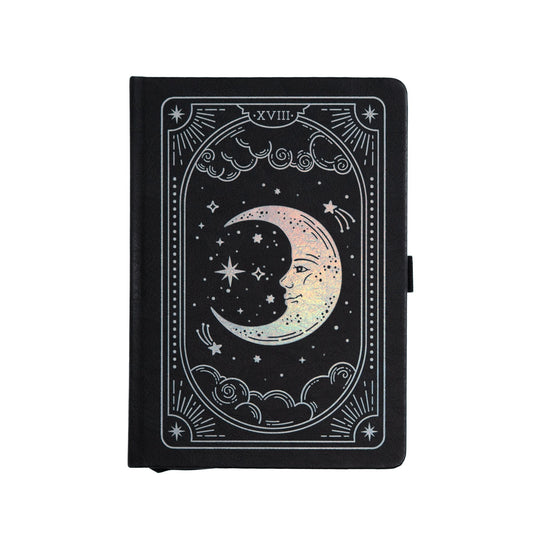 Lunar Veil Dot Grid Notebook