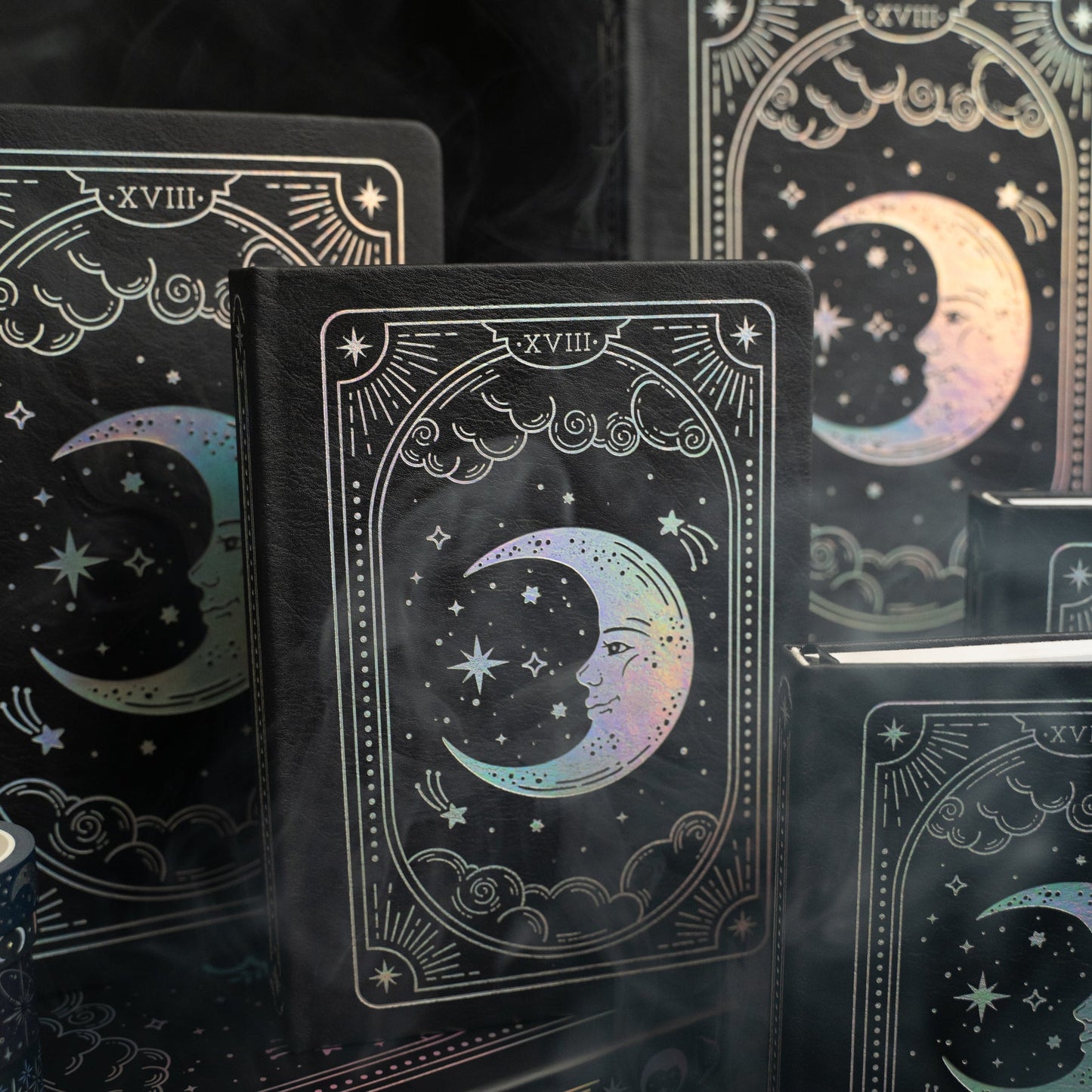 Lunar Veil Dot Grid Notebook