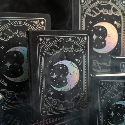 Lunar Veil Dot Grid Notebook