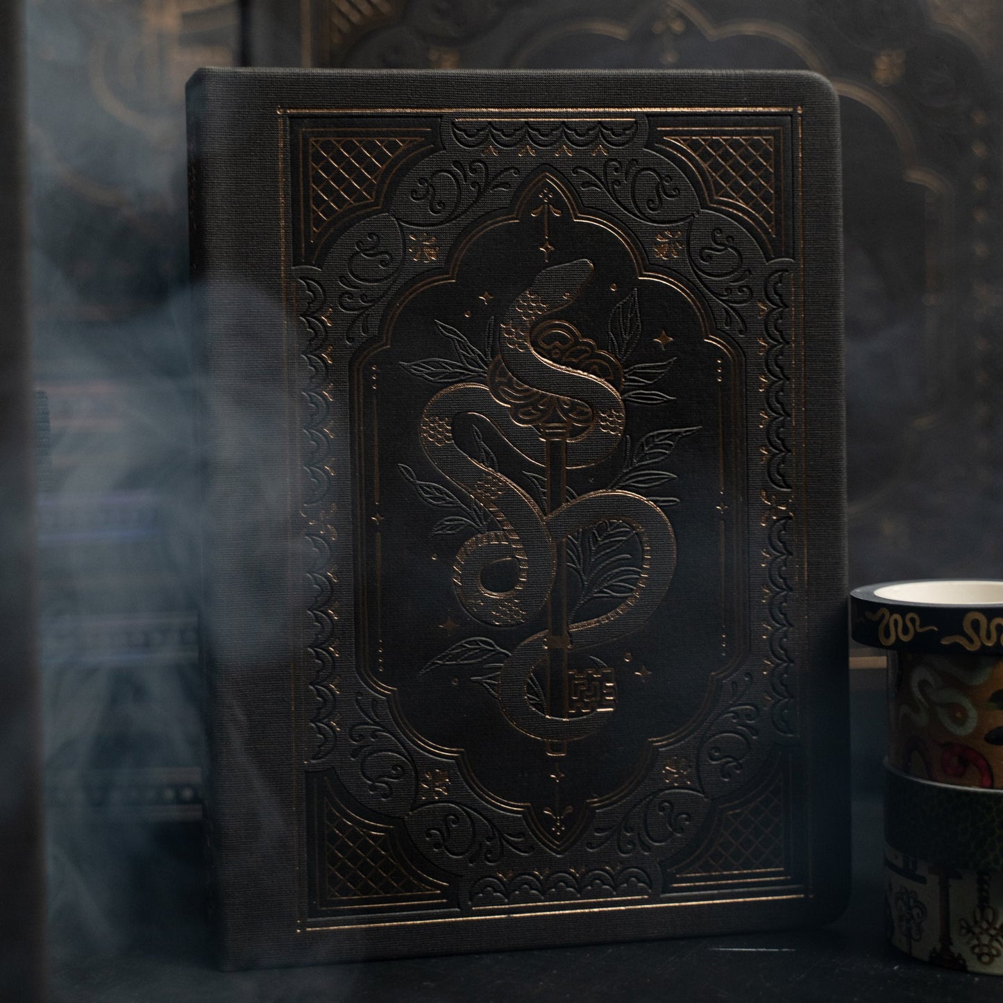 Coiled Key Dot Grid Notebook – Deckled Pages