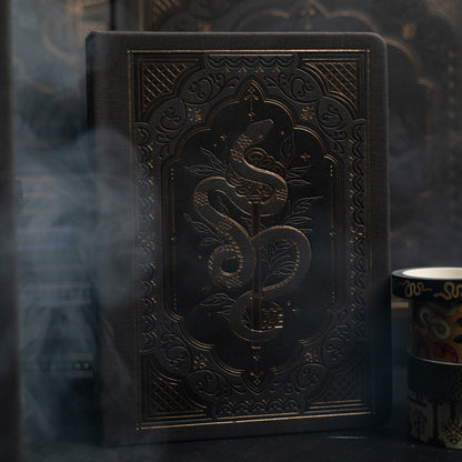 Coiled Key Dot Grid Notebook – Deckled Pages